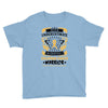 Never Underestimate the Strength of a Childhood Cancer Warrior Youth Tee