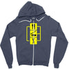 eat sleep golf golfing cool sport dad fathers day christmas gift t shi Zipper Hoodie