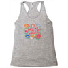 learn from the flowers Racerback Tank