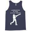 alternatives to war play cricket batting anti war stencil tour Tank Top
