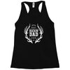 best buckin dad ever Racerback Tank