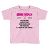 Gemini Woman Toddler T-shirt