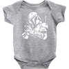 star wars bobba fett inspired tee Baby Bodysuit