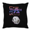 life's better with a coton de tulear Throw Pillow