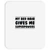 red head hair Mousepad