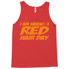 red ginger hair day Tank Top