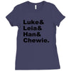 science fiction shirt funny shirt cool shirt (also available on crewne Ladies Fitted T-Shirt