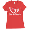 sturdy wings Ladies Fitted T-Shirt