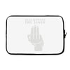 read between the lines Laptop sleeve