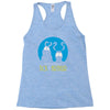 tick and arthur Racerback Tank