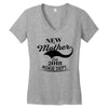 New Mother 2018 Rokie Dept. Women's V-Neck T-Shirt