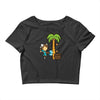 part time job   coconut farm Crop Top