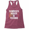 Sunrises House &amp; Techno Racerback Tank