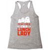 lunch lady Racerback Tank