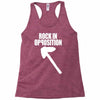 rock in opposition Racerback Tank
