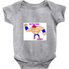do you even squat? Baby Onesie