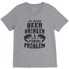 Just Another Beer Drinker With A Fishing Problem V-Neck Tee