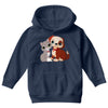nice cat and dog Youth Hoodie