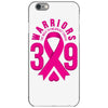 end breast cancer   39 warriors iPhone 6/6s Case