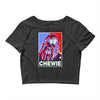 chewbacca poster, ideal gift or birthday present Crop Top