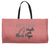 life is fragile Weekender Totes