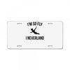 i'm so fly License Plate