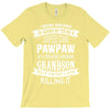 Super Cool Pawpaw Of A Freaking Awesome Grandson T-Shirt