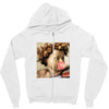 michelangelo the prophet isaiah bubble gum Zipper Hoodie