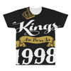 kings are born in 1998 All Over Men's T-shirt