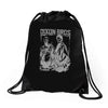 the walking dead tv show daryl and merle dixon brothers zombies Drawstring Bags