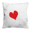 bird love heart animal graph note music party pop art gift Throw Pillow
