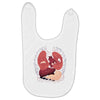 heart attack Baby Bibs