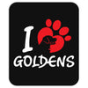 I Love Goldens Mousepad