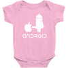 android robot spoof Baby Onesie