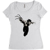 wolverine 2 Women's Triblend Scoop T-shirt