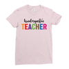 Kindergarten Teacher Ladies Fitted T-Shirt