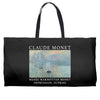 Claude Monet impression Sunrise Weekender Totes