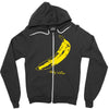 retro velvet underground andy warhol banana rock black t shirt sz s m Zipper Hoodie