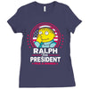 ralph for prez Ladies Fitted T-Shirt