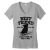 Best Friend Yorike Women's V-Neck T-Shirt