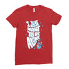 lonely astronaut Ladies Fitted T-Shirt