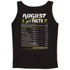 August Girl Facts Virgo Tank Top
