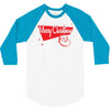 merry christmas santa claus 3/4 Sleeve Shirt