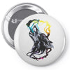 wolf Pin-back button