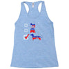vote for dachshund Racerback Tank