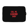 CALL ME BABY Laptop sleeve