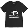 98% chimpanzee V-Neck Tee