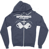 dipsophobics beer Zipper Hoodie