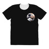Great Wave Of Kanagawa Hokusai Pocket All Over Women's T-shirt