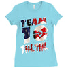 Team 10 America New Design Ladies Fitted T-Shirt